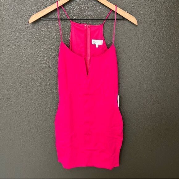 NWT Revolve x by the way Vera V Wire Mini Dress in Pink | Size XS - Picture 4 of 12